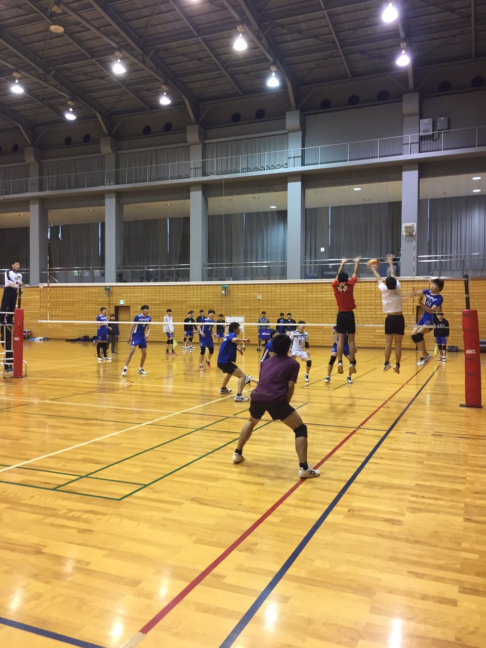 男子バレー部の日韓交流 ｜ 学科ニュース｜福山平成大学