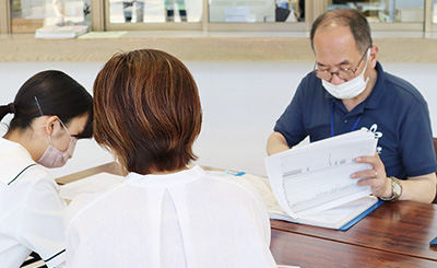 なんでも相談コーナーの様子